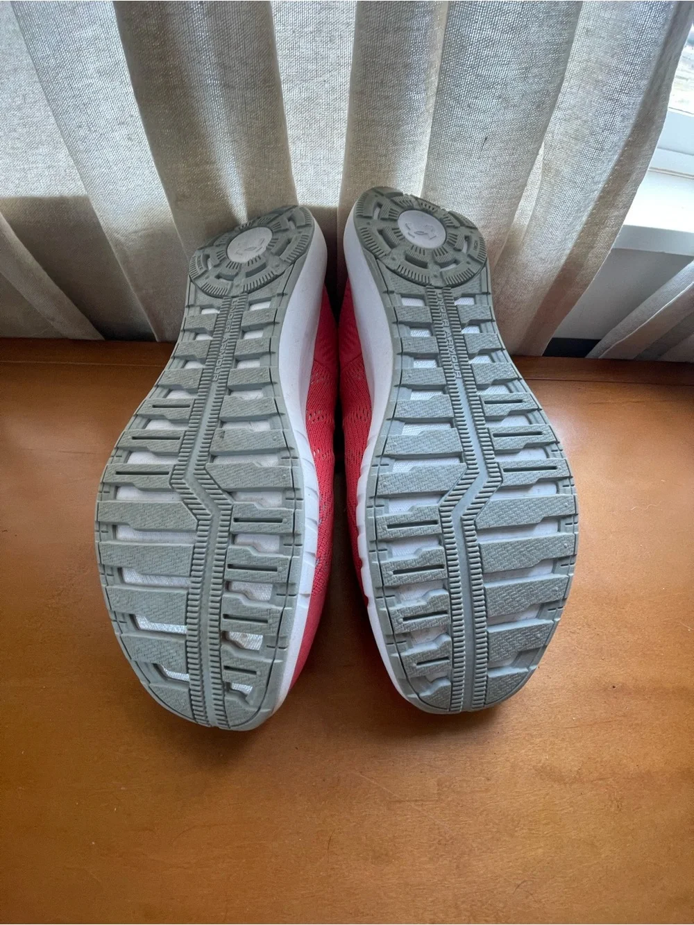 Under Armour Coral/Pink Lightweight Training Sneakers